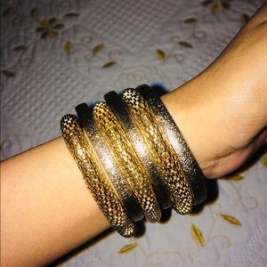 Bangle bracelets set